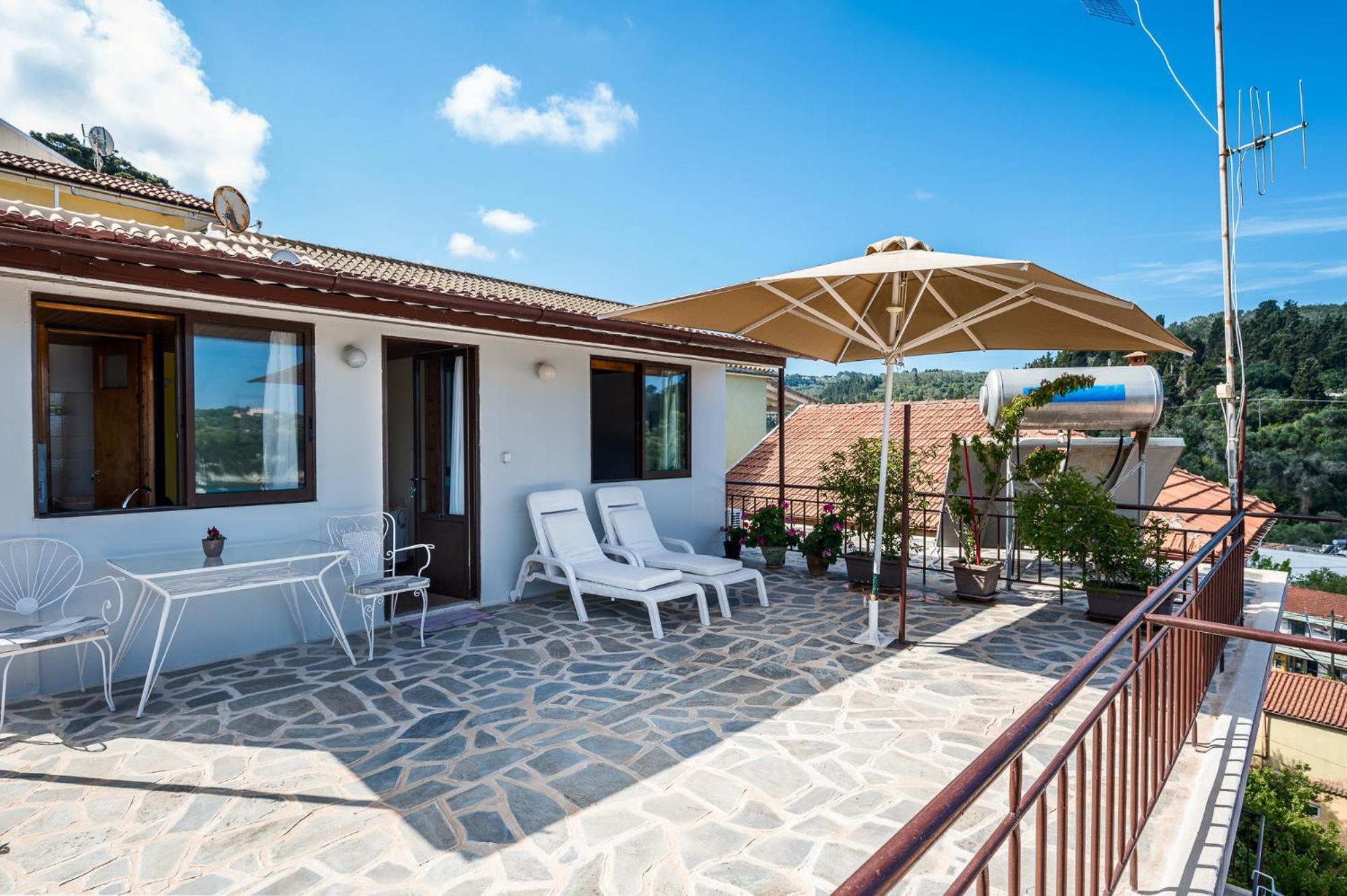 Agaloula Centrally Located Apartments, Lakka Exterior foto